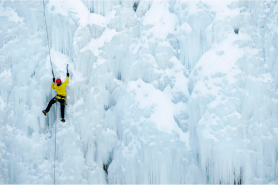 ice climbing video