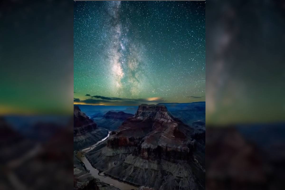 WATCH: This Timelapse Footage of the Milky Way over the Grand Canyon Will Leave You Speechless