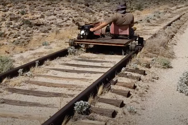 california rail cart