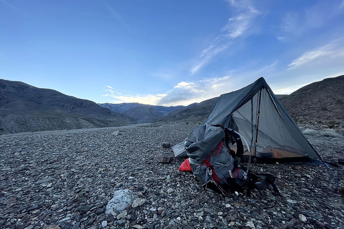 Best backcountry shop camping death valley