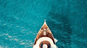 Boat from above