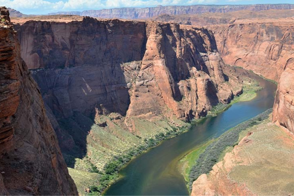 You can go rafting in the Grand Canyon.