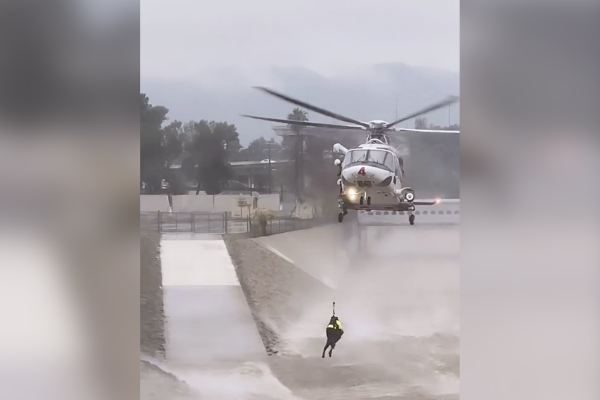LAFD had multiple rescues in Los Angeles from heavy rain.
