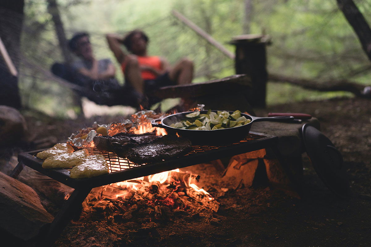 Making camping comfortable best sale