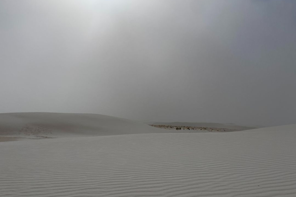 White Sands sandstorm