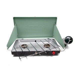 Green and silver Coleman Cascade™ Classic Camping Stove