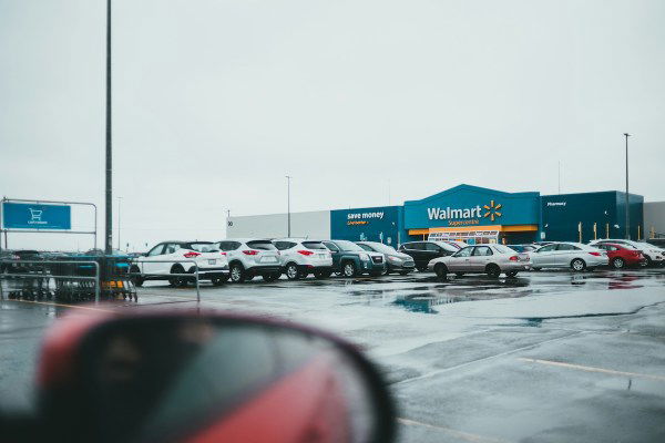 rainbow boa walmart parking lot