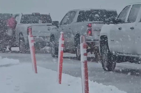 summer snow storm glacier